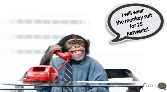 10 Reasons Why I Don’t Retweet You & Your Content image monkey retweets