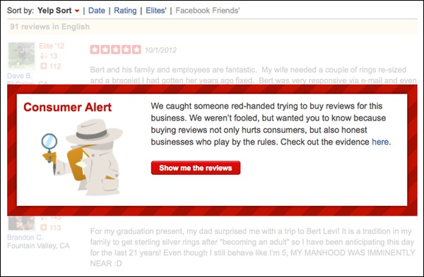 Yelp Cracks Down On Fake Online Reviews Business Insider - 600x393 - jpeg Abe Lincoln Yelp