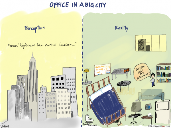 From the comic www.entrepreneurfail.com