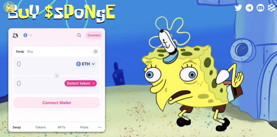 Spongebob - أقوى عملة ميم صاعدة