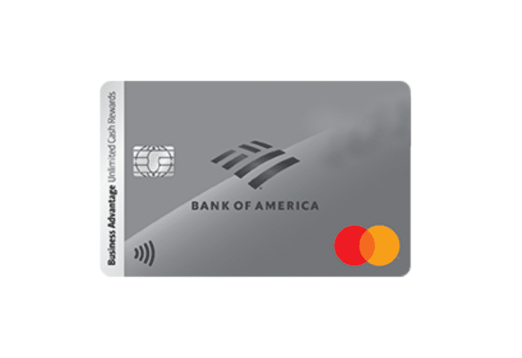 بطاقة The Bank of America® Business Advantage Unlimited Cash Rewards المضمونة