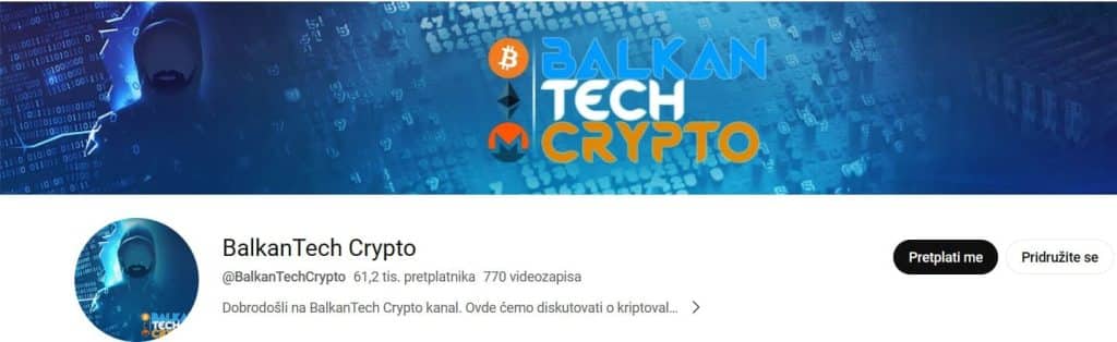 najbolji bosanski crypto youtube kanali balkantech crypto