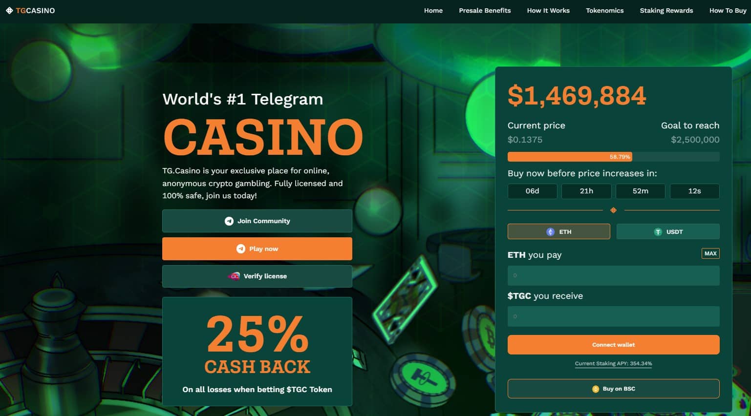 telegram kazino