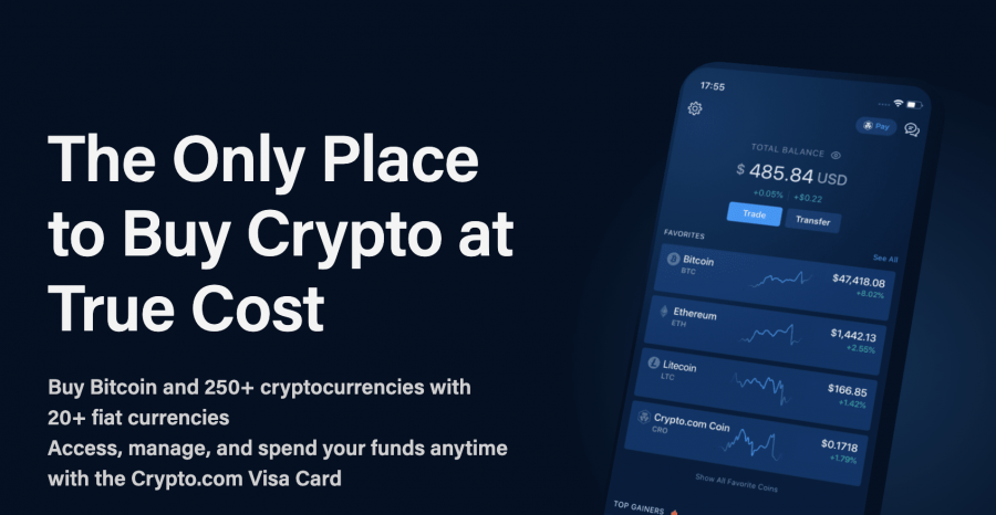 Crypto.com - Едно от най-добрите и популярни приложения за закупуване на крипто