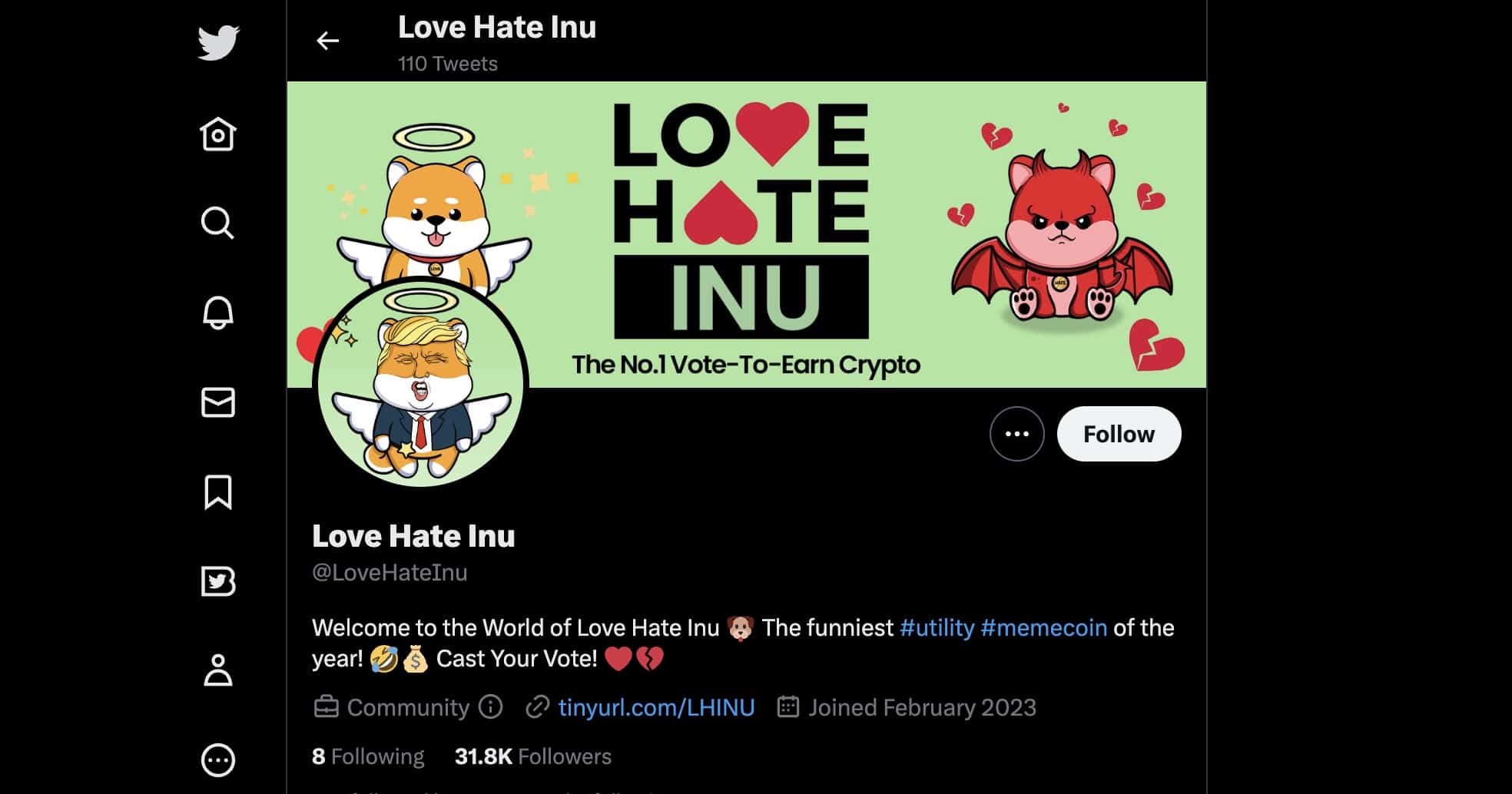 Love Hate Inu Twitter
