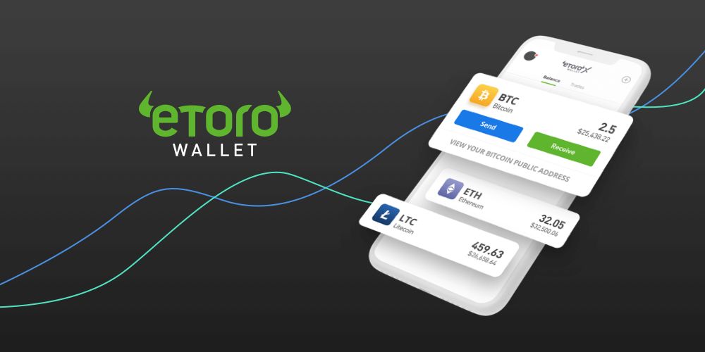 wallet cripto eToro - melhores carteiras de criptomoedas