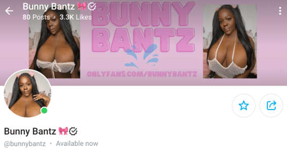 Bunny Bantz OnlyFans famosas