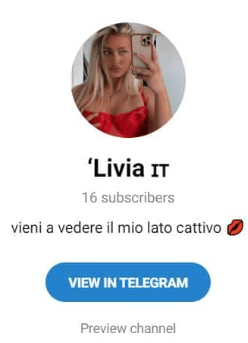 Olivia Ricci OnlyFans Telegram