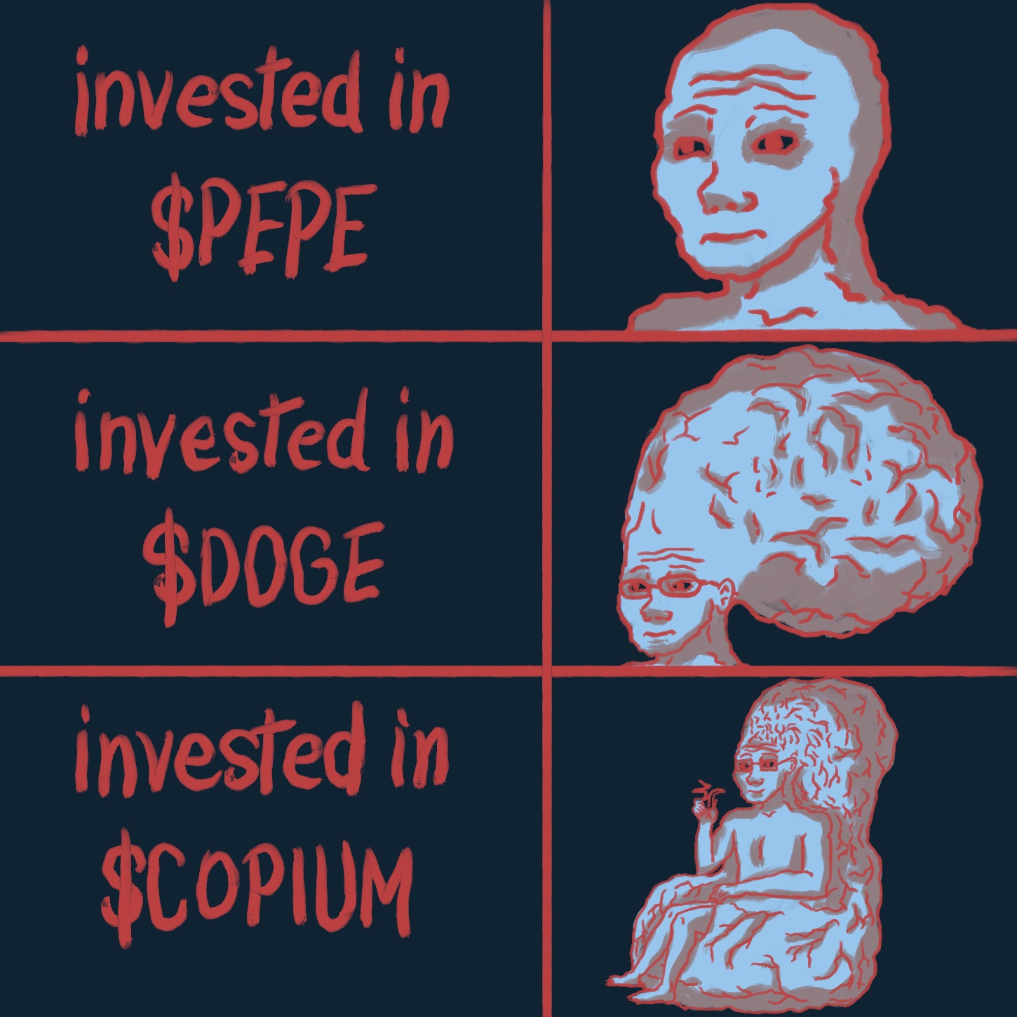 Comprar copium comunidade forte com memes