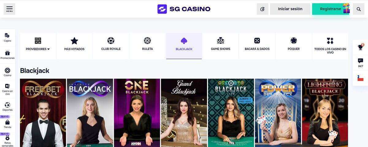 sgcasino blackjack online