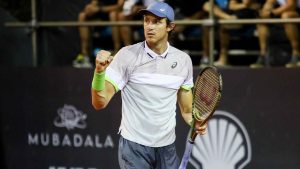 Nicolás Jarry en el Halle Open