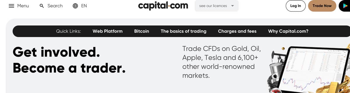 Capital.com handelsplatform