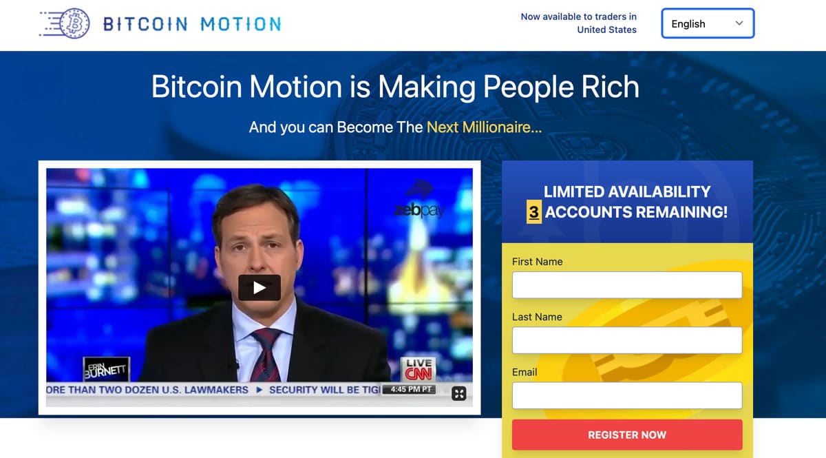 Bitcoin Motion forside