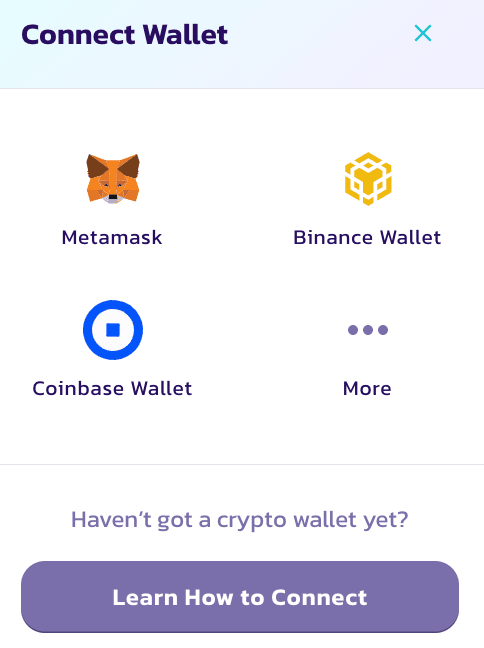 Connect wallet