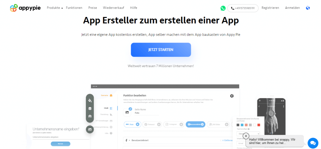 AppMakr - Eigene app erstellen kostenlos, App Ersteller, App programmieren, App baukasten