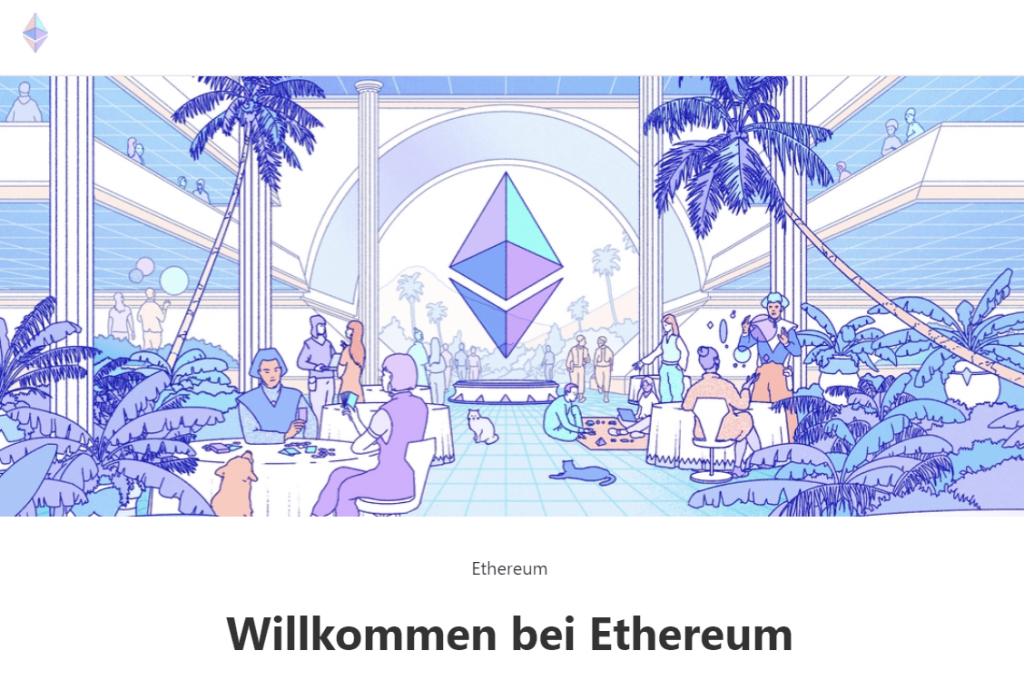 Ethereum Webseite