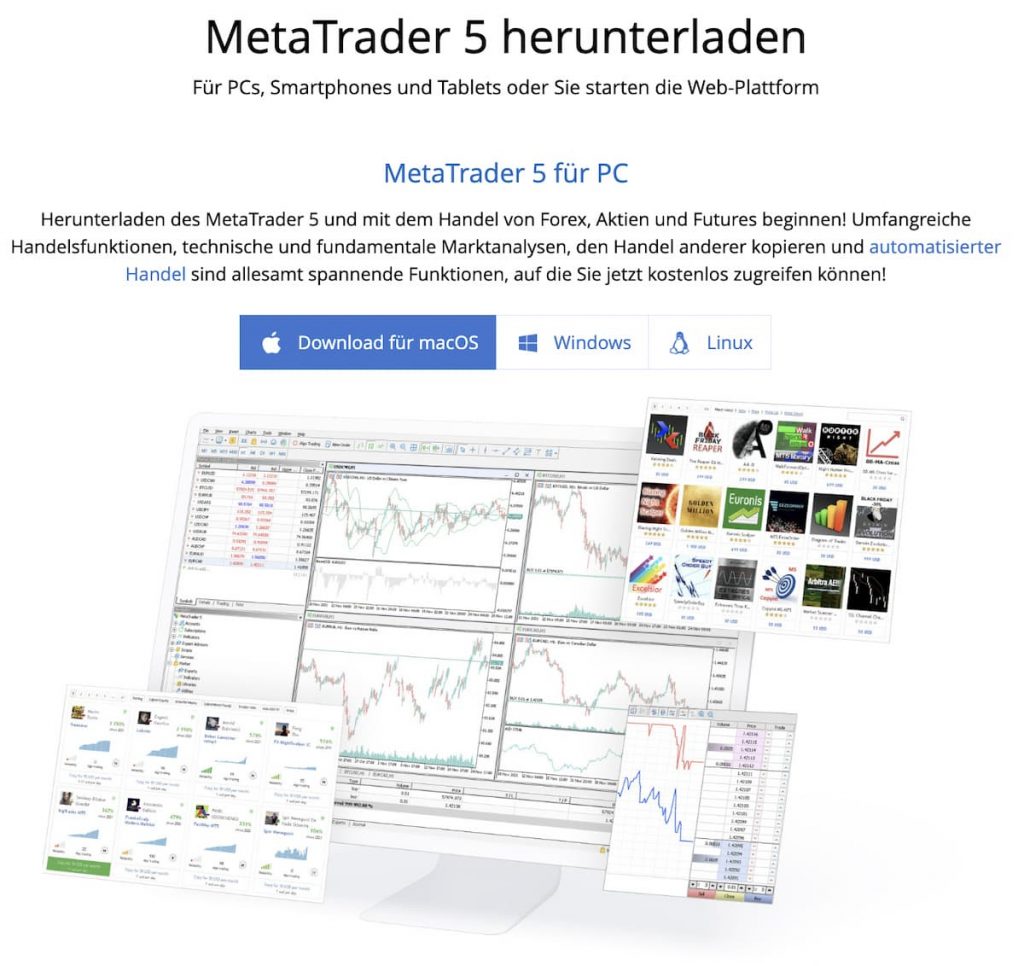 MetaTrader 5 herunterladen