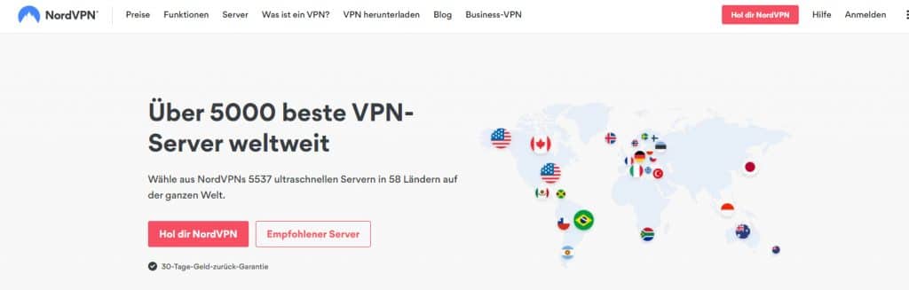 Server & Geschwindigkeit VPN Formel 1
