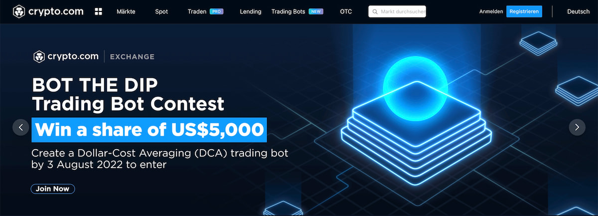 Crypto.com Homepage