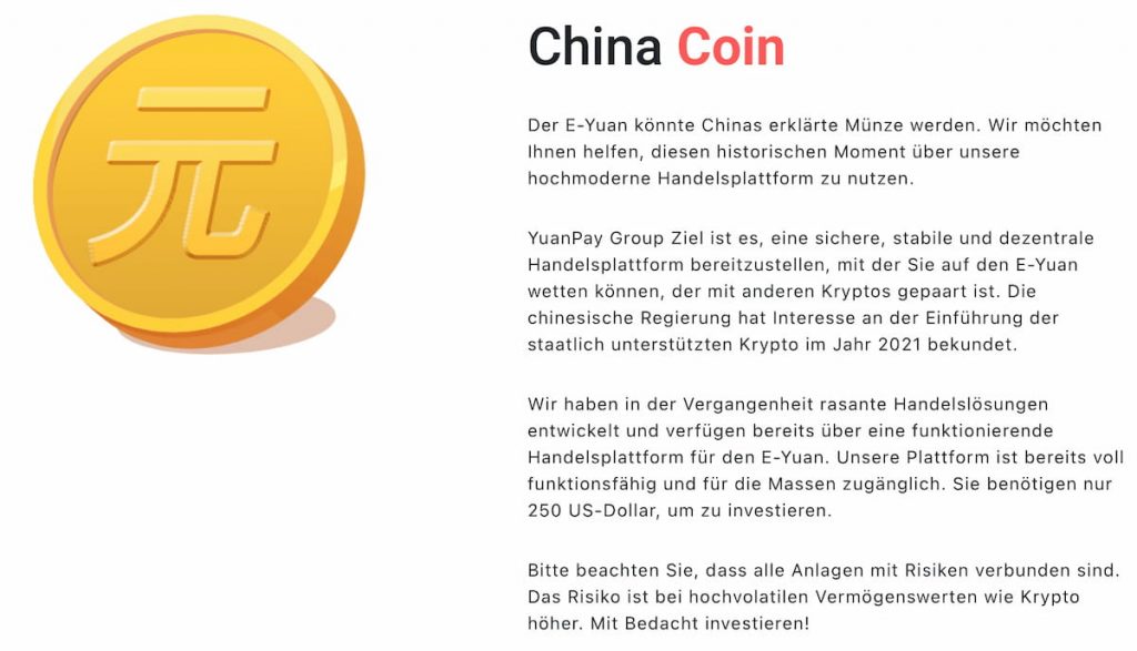 Was ist der China Coin