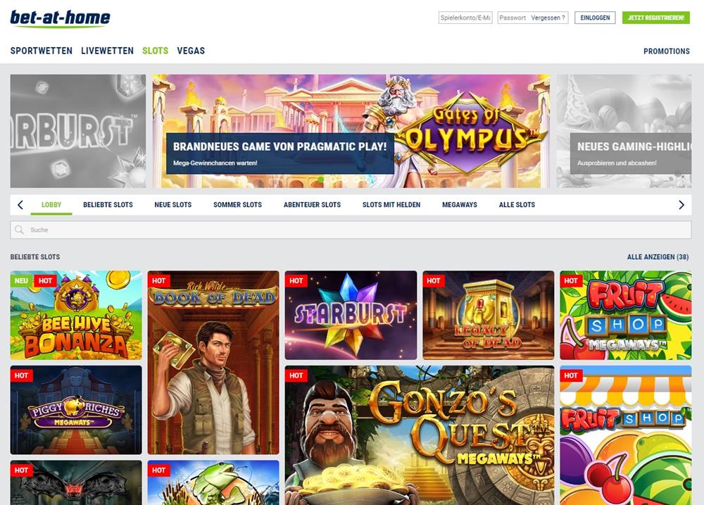 Bet at Home Online Casino