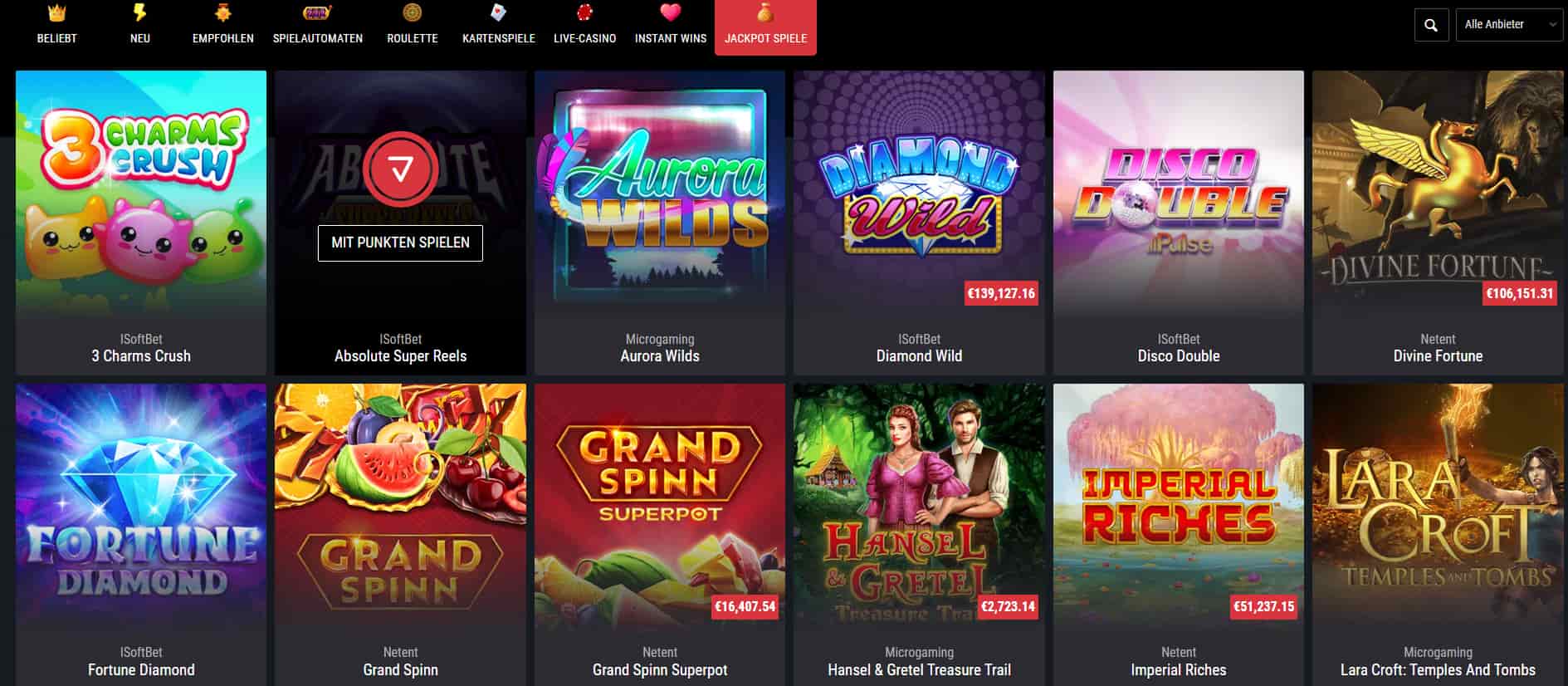 Was macht ein Online Casino mit Jackpot