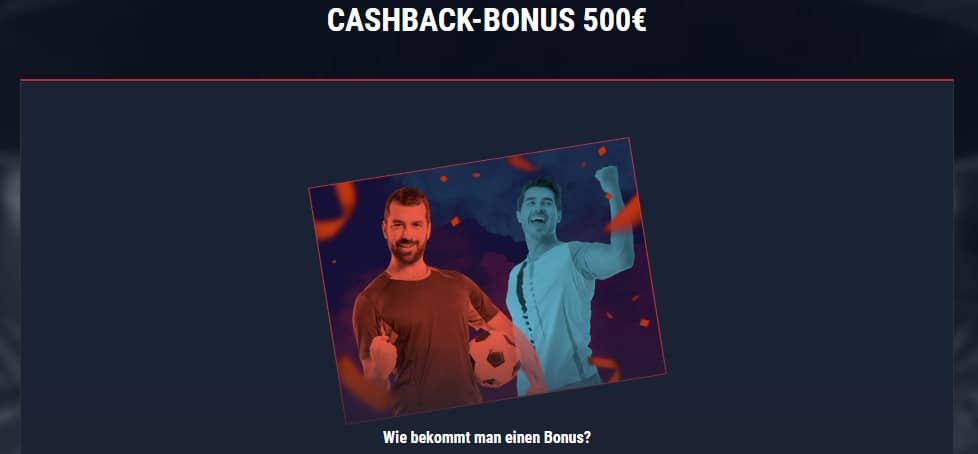 Handball Wettanbieter Cashback Bonus