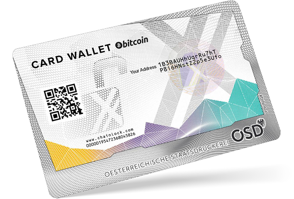 Coinfinity Card Hardware Wallet