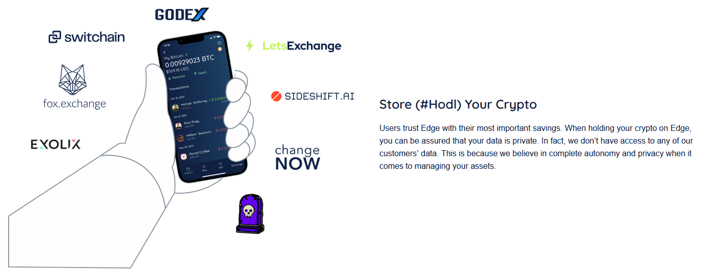Edge Wallet Exchange