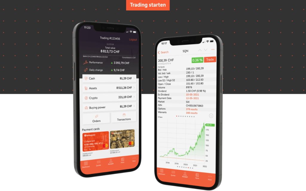Swissquote Trading App