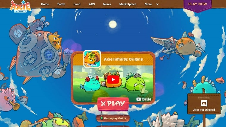 Axie Infinity - Riesiges Play to Earn Blockchain Spiel