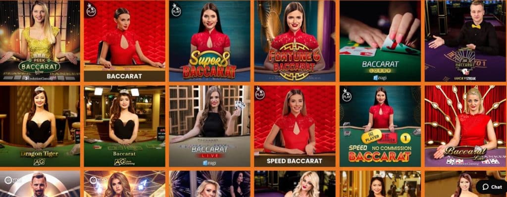 Baccart neue Online Casino