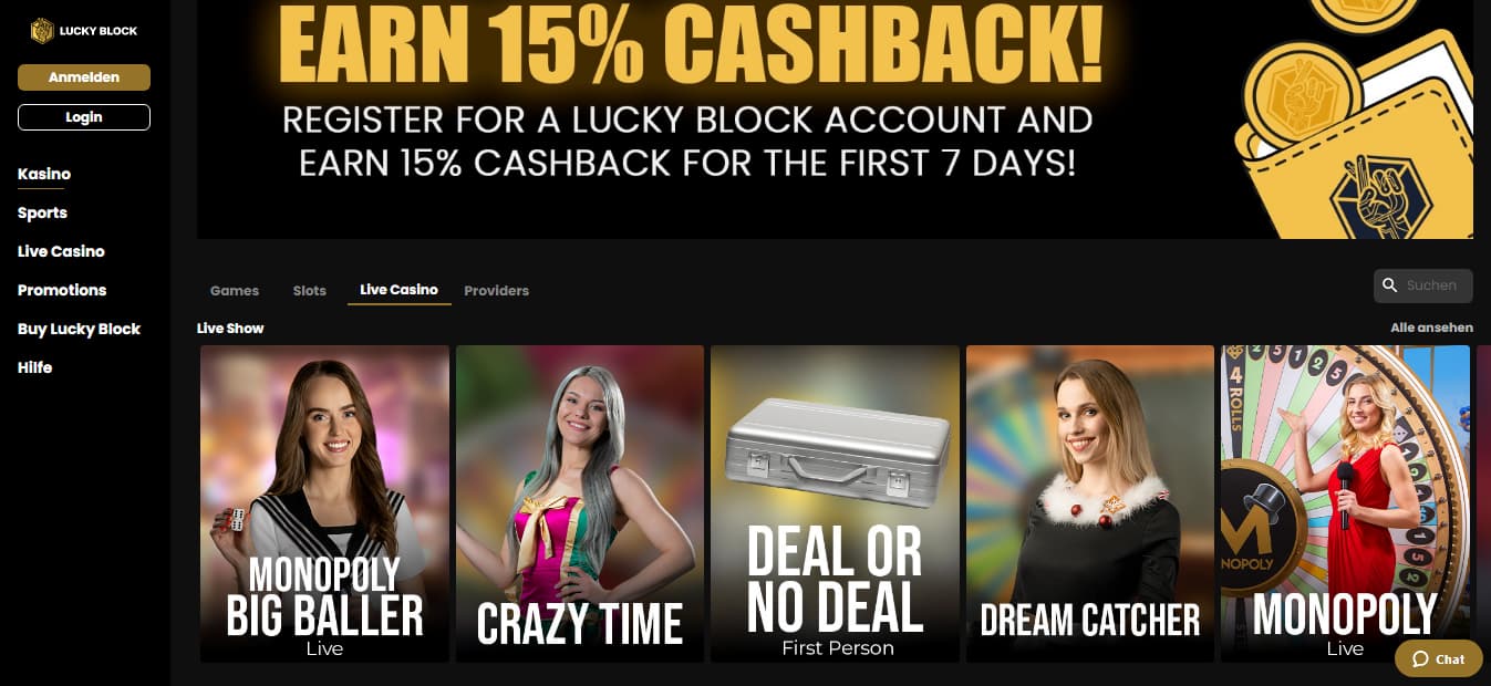 LuckyBlock Casino