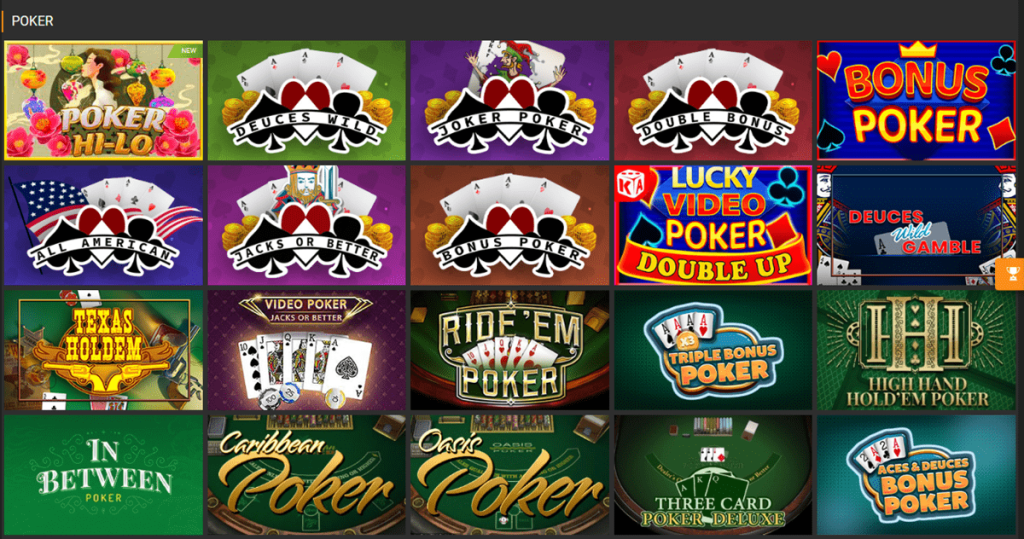 Casino mit Instant Banking Video Poker