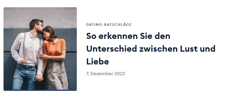 Dating Apps in Germany für Beziehungen