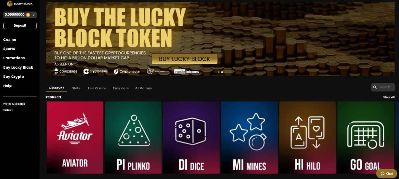 LuckyBlock Casinos ohne Steuer