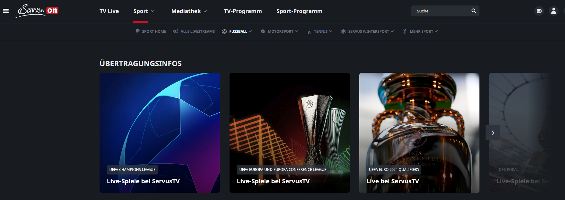 ServusTV Europa League