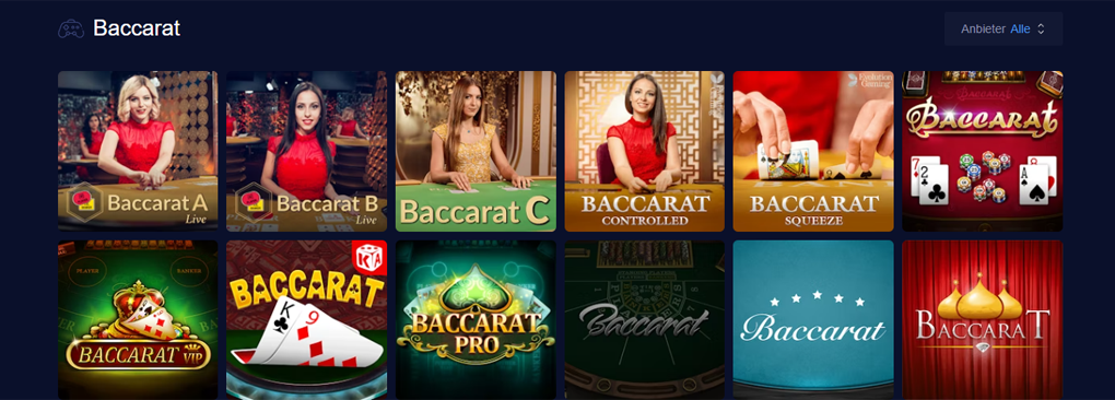 mBit Casino Baccarat