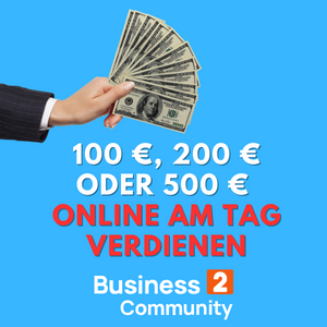 Bis 500 Euro am Tag online verdienen