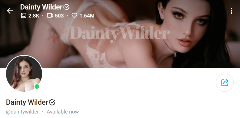Dainty Wilder OnlyFans Sex