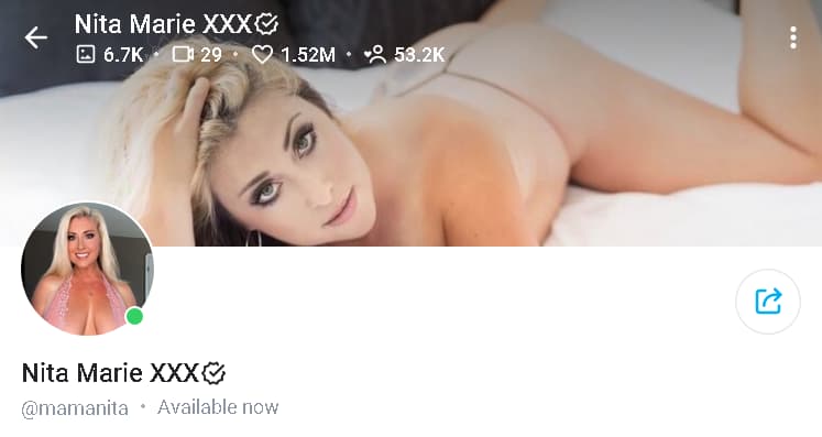 Nita Marie Hottest OnlyFans Profile