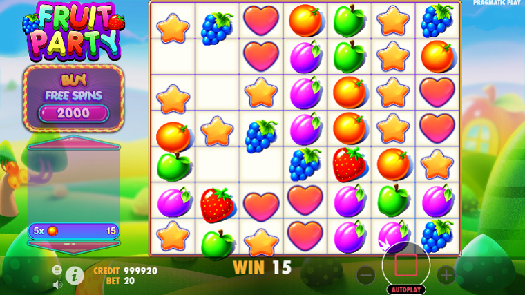 Play Fruit Party™ Slot Demo by Pragmatic Play