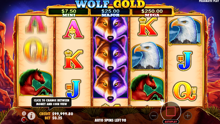 Play Wolf Gold® Slot Demo by Pragmatic Play