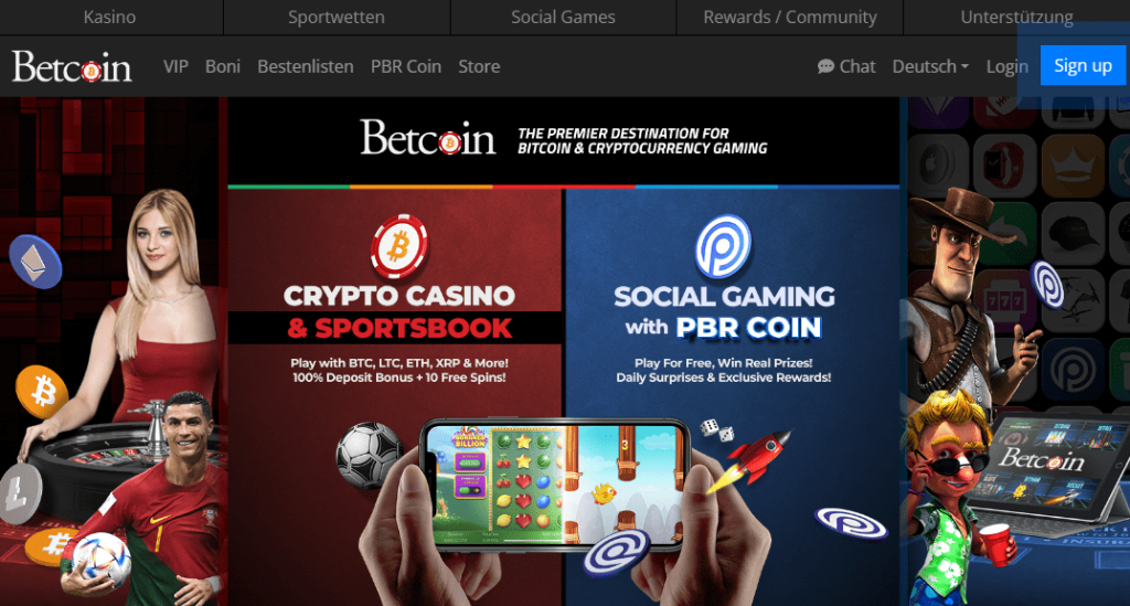 Betcoin.ag Bitcoin Glücksspiel