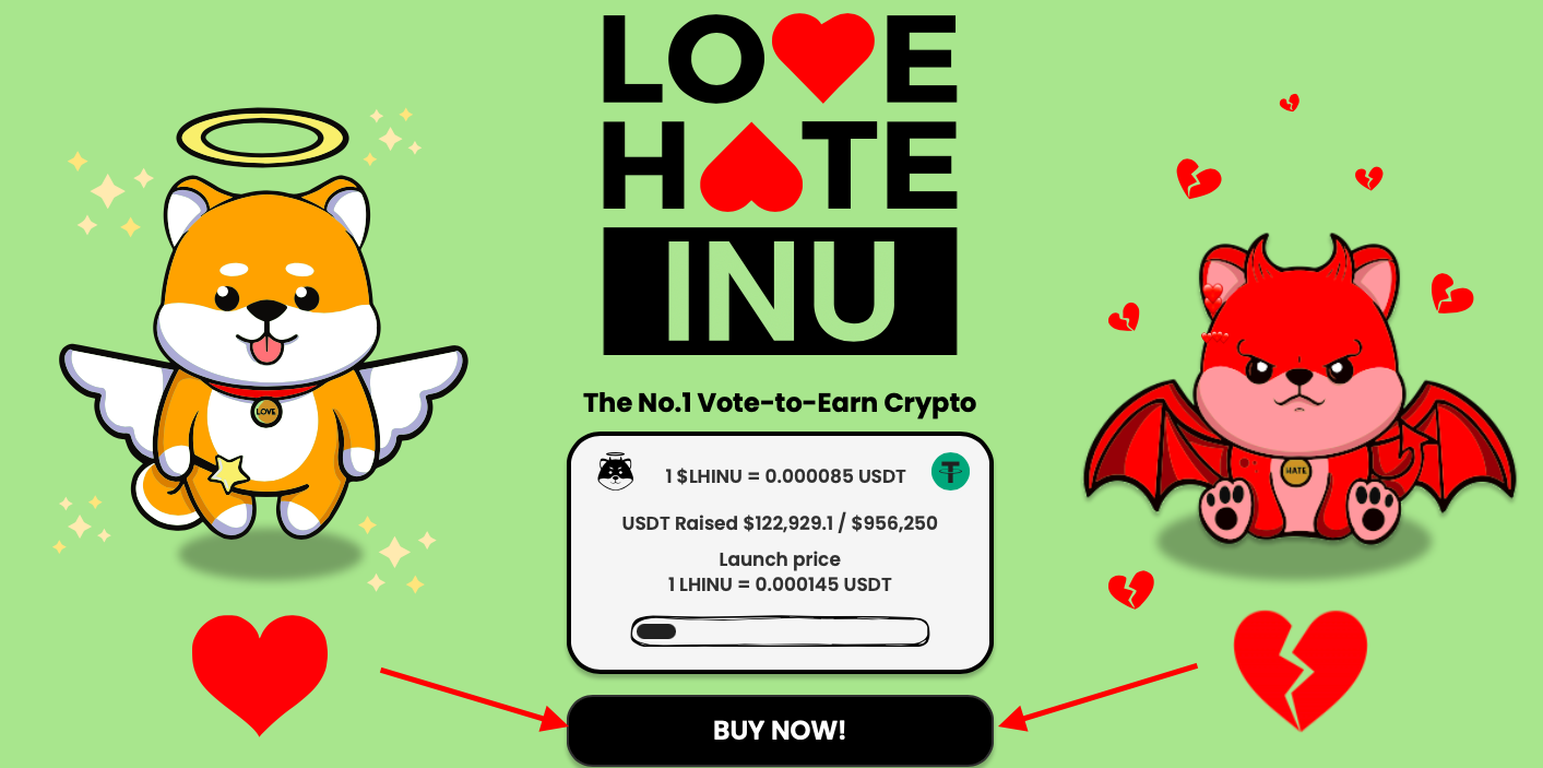Love Hate Inu Website