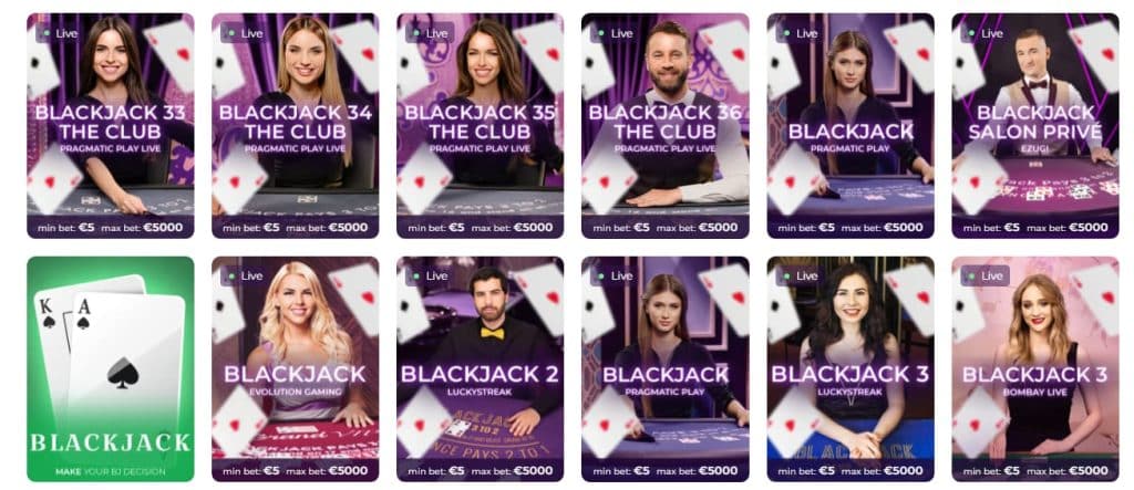 Blackjack Tsars Casino