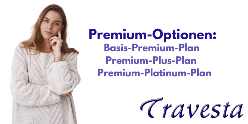 Travesta.de Premium-Optionen