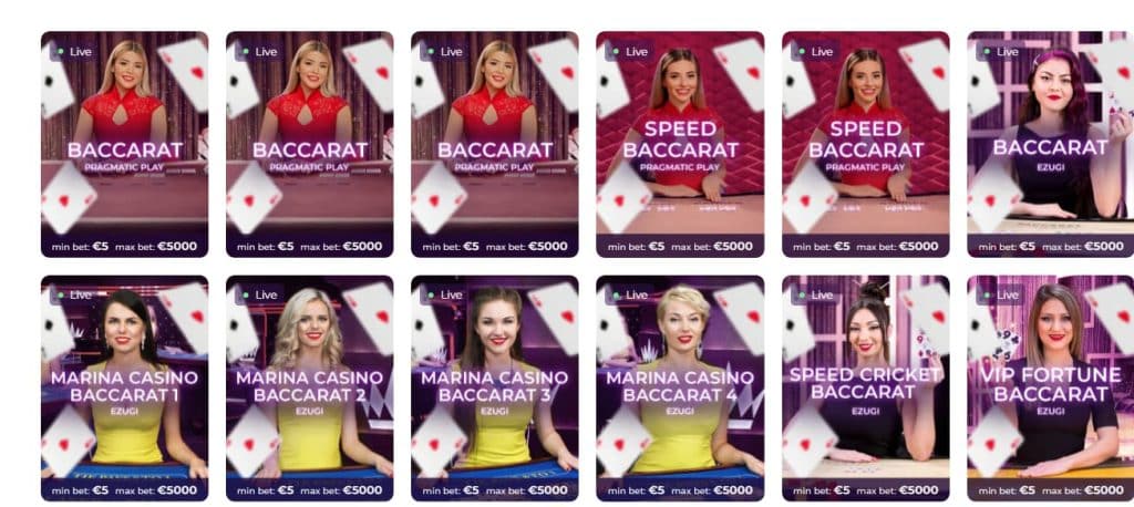 Tsars Casino Spiele