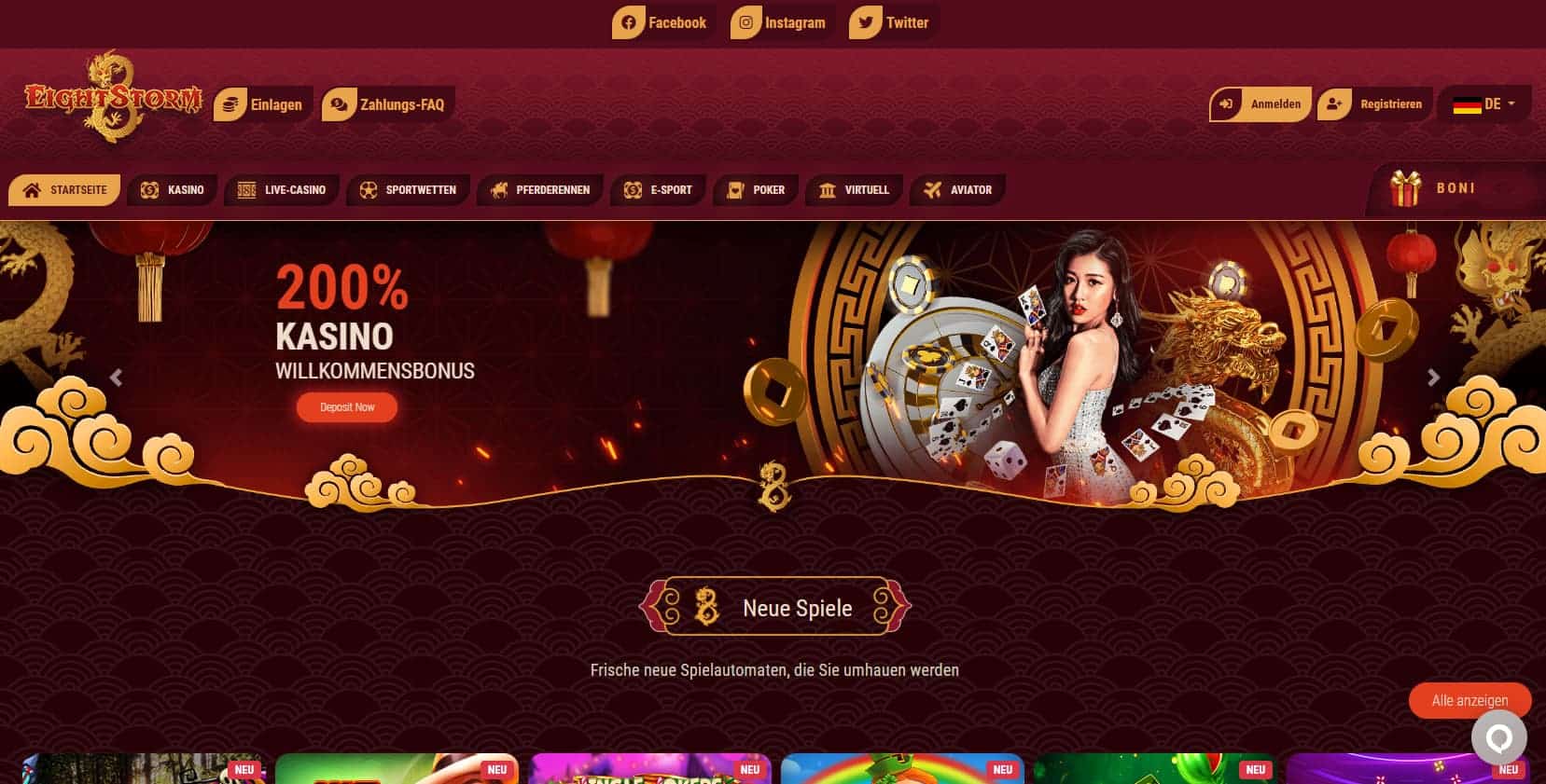 Eightstorm Online Casino