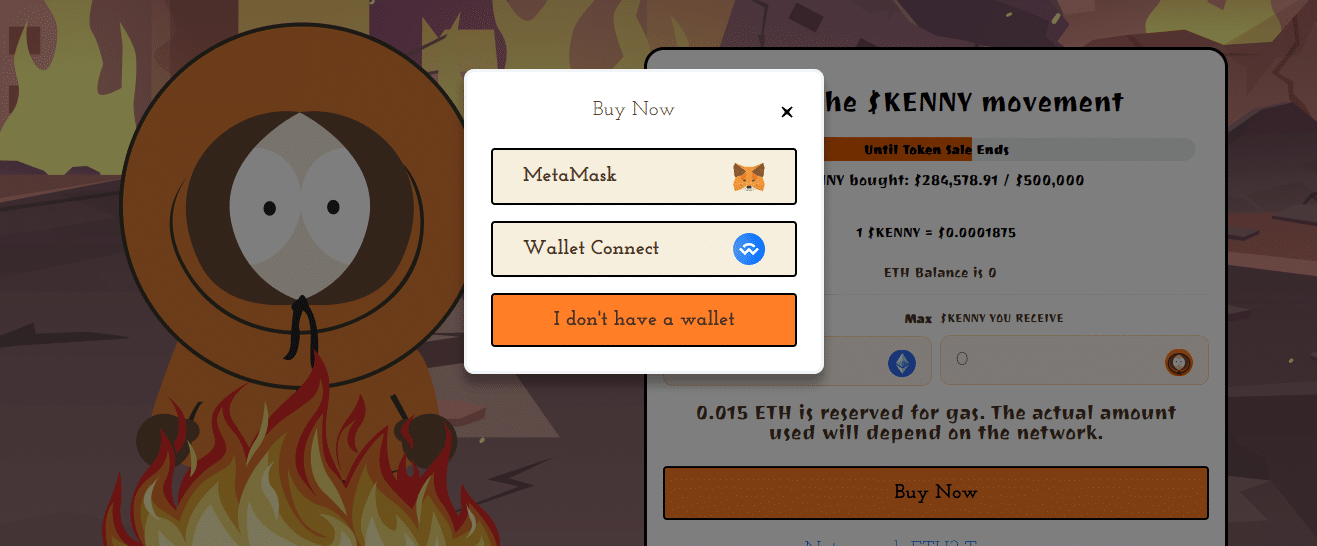 Burn Kenny kaufen Presale